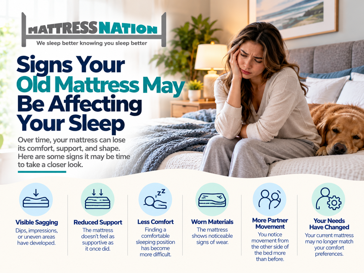 Signs Your Old Mattress May Be Affecting Your Sleep