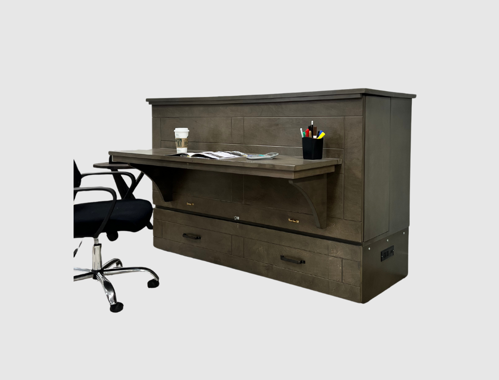 Studio Series Bed with Desk - Grey Body