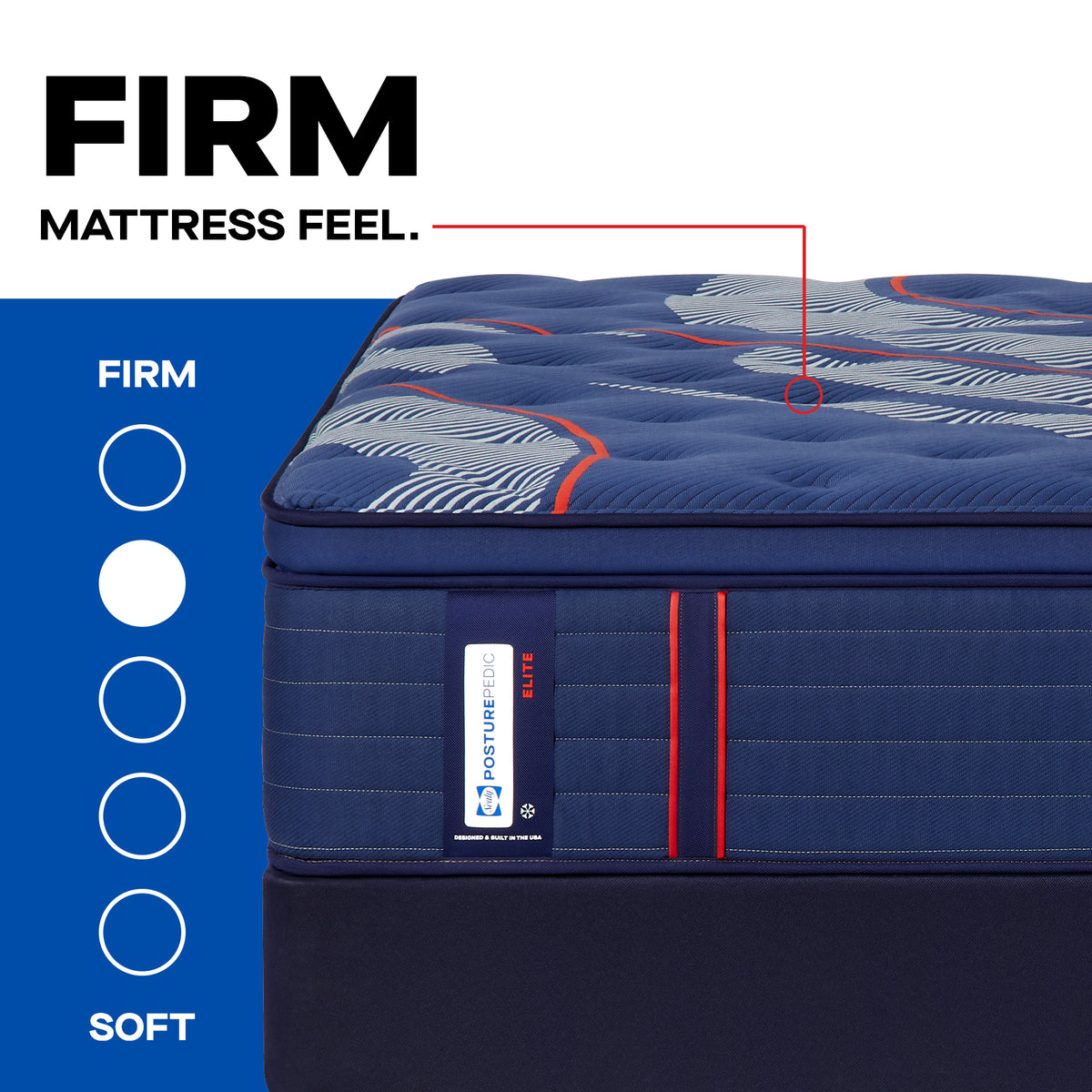 Sealy Posturepedic® Elite Brenham II Firm - Euro Pillowtop