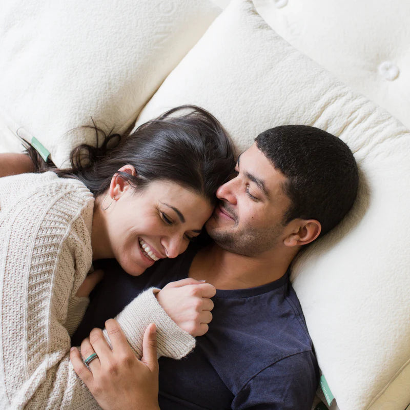 Avocado Green Pillow: Adjustable Organic Bed Pillow