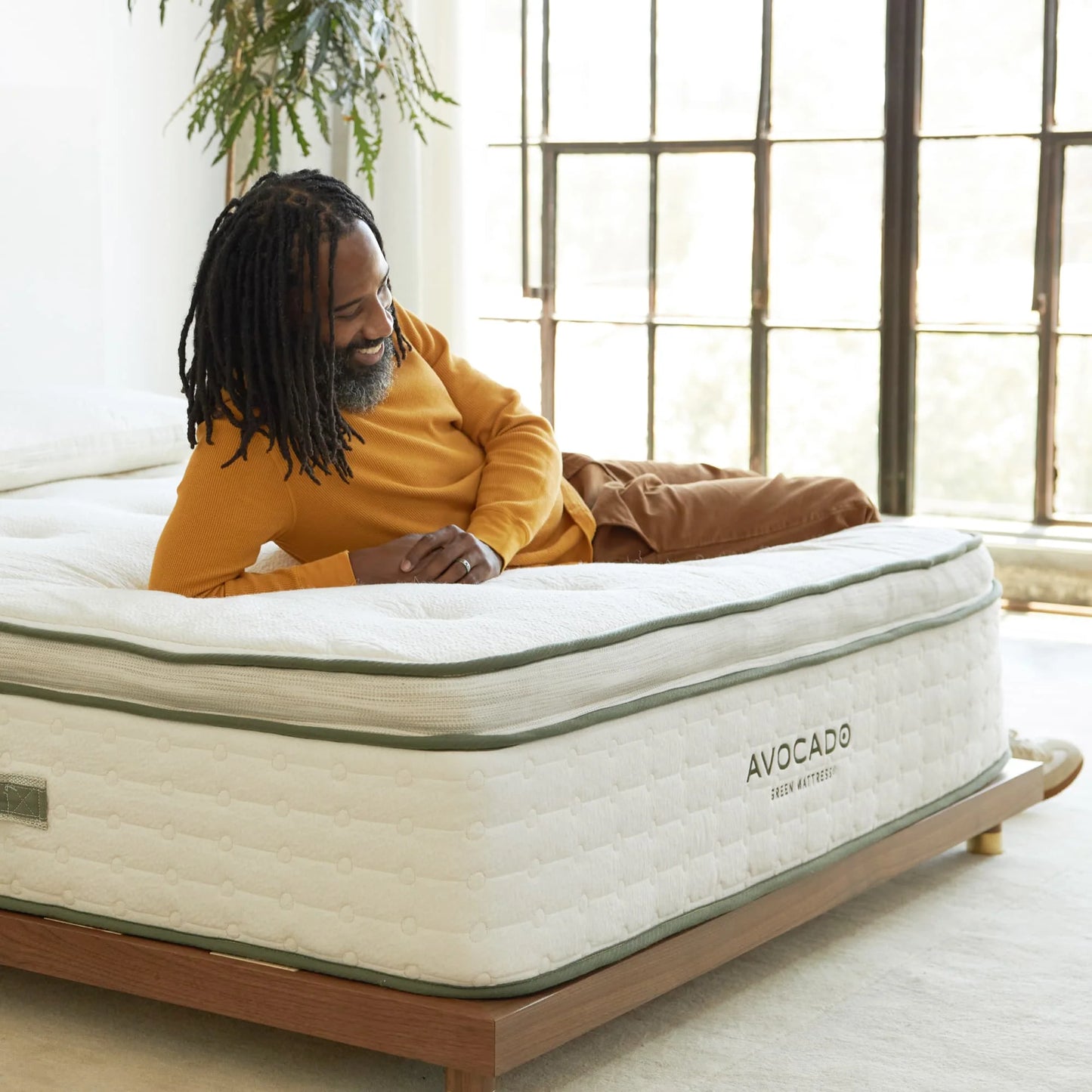 Avocado Green Mattress - Medium Pillow-Top