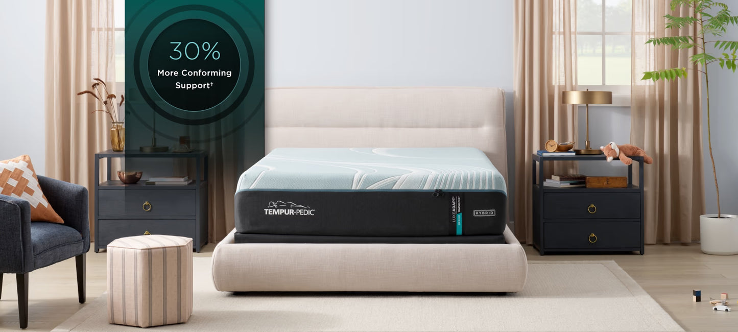 Tempur-Pedic Luxe Adapt Medium Hybrid Mattress 2.0