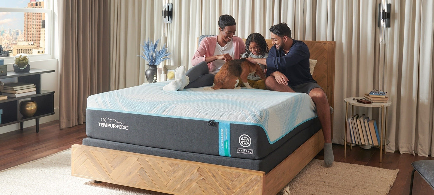 Tempur-Pedic LUXEbreeze Medium Hybrid Mattress 2.0