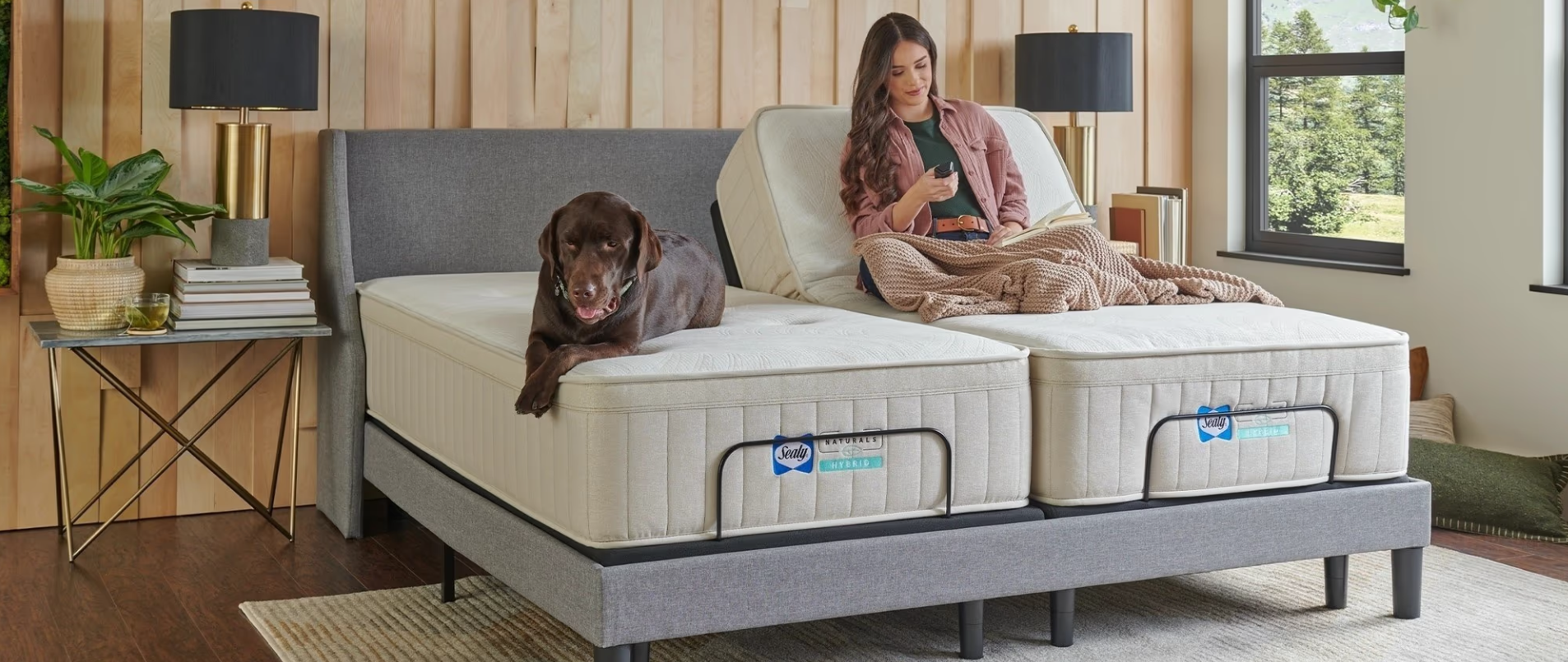 Sealy Naturals Hybrid Soft Mattress
