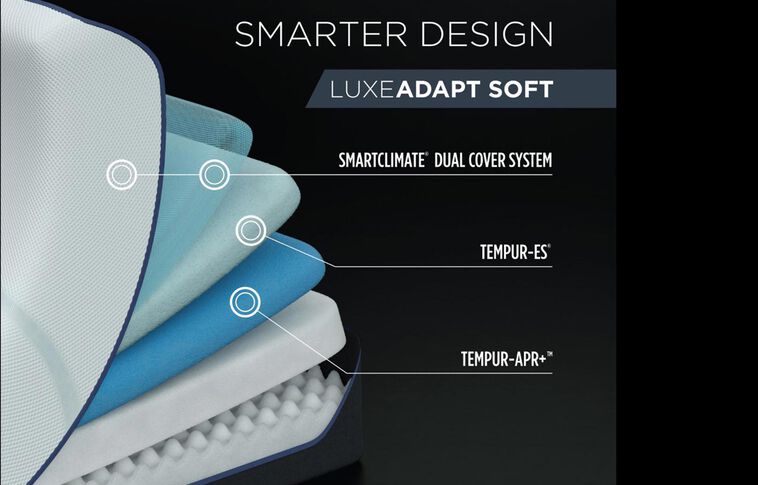 TEMPUR-LuxeAdapt Previous Generation Soft Mattress 13"