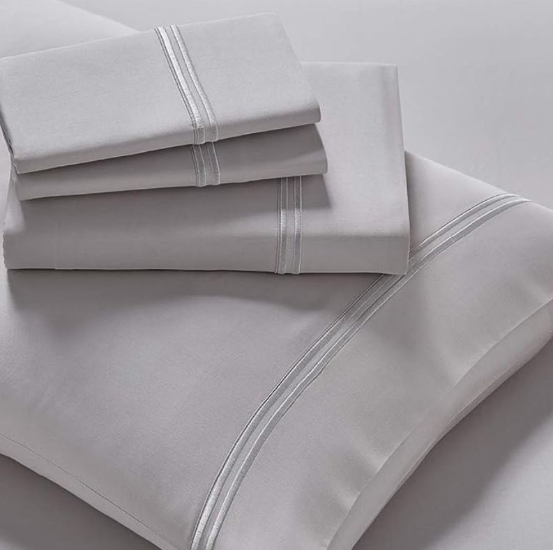 PureCare Elements Arbor Gray California King Sheets