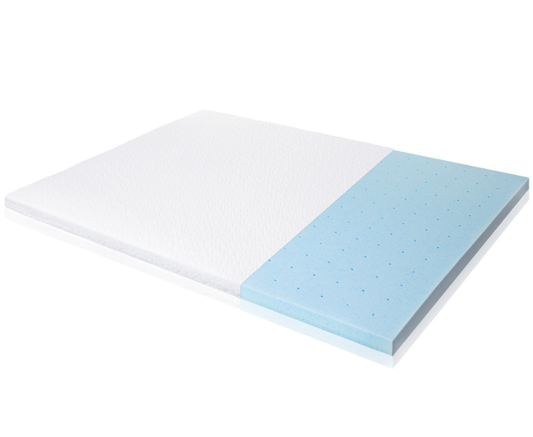 Malouf 2.5 Inch Gel Memory Foam Twin Extra Long Topper