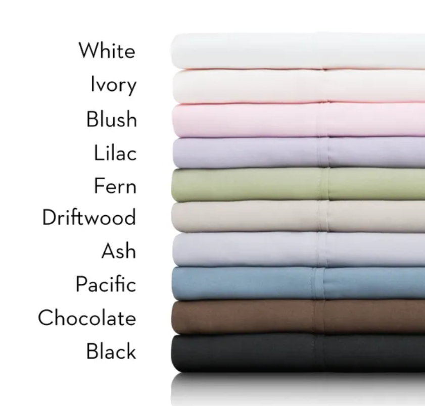 Malouf Brushed Microfiber Ivory Full Sheets