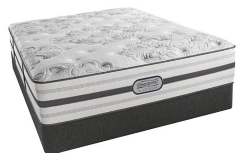 Simmons Brittany Luxury Firm Split California King Mattress-Floor Samp