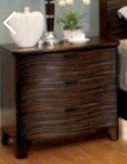 Furniture of America Bisbee Nightstand- Floor Model