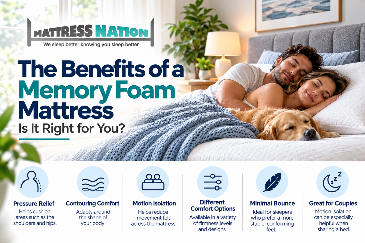 Benefits of a Memory Foam Mattress: Is It Right for You?