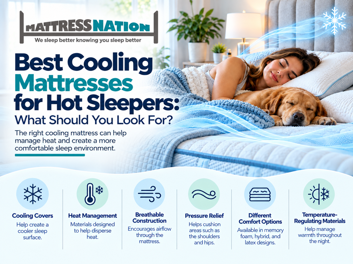 Best Cooling Mattresses for Hot Sleepers: What Should You Look For?