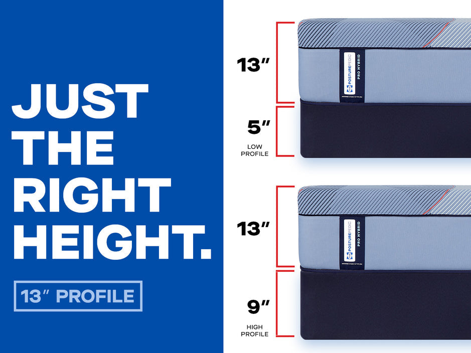 Sealy Posturepedic Plus Dupont II Hybrid Medium Mattress
