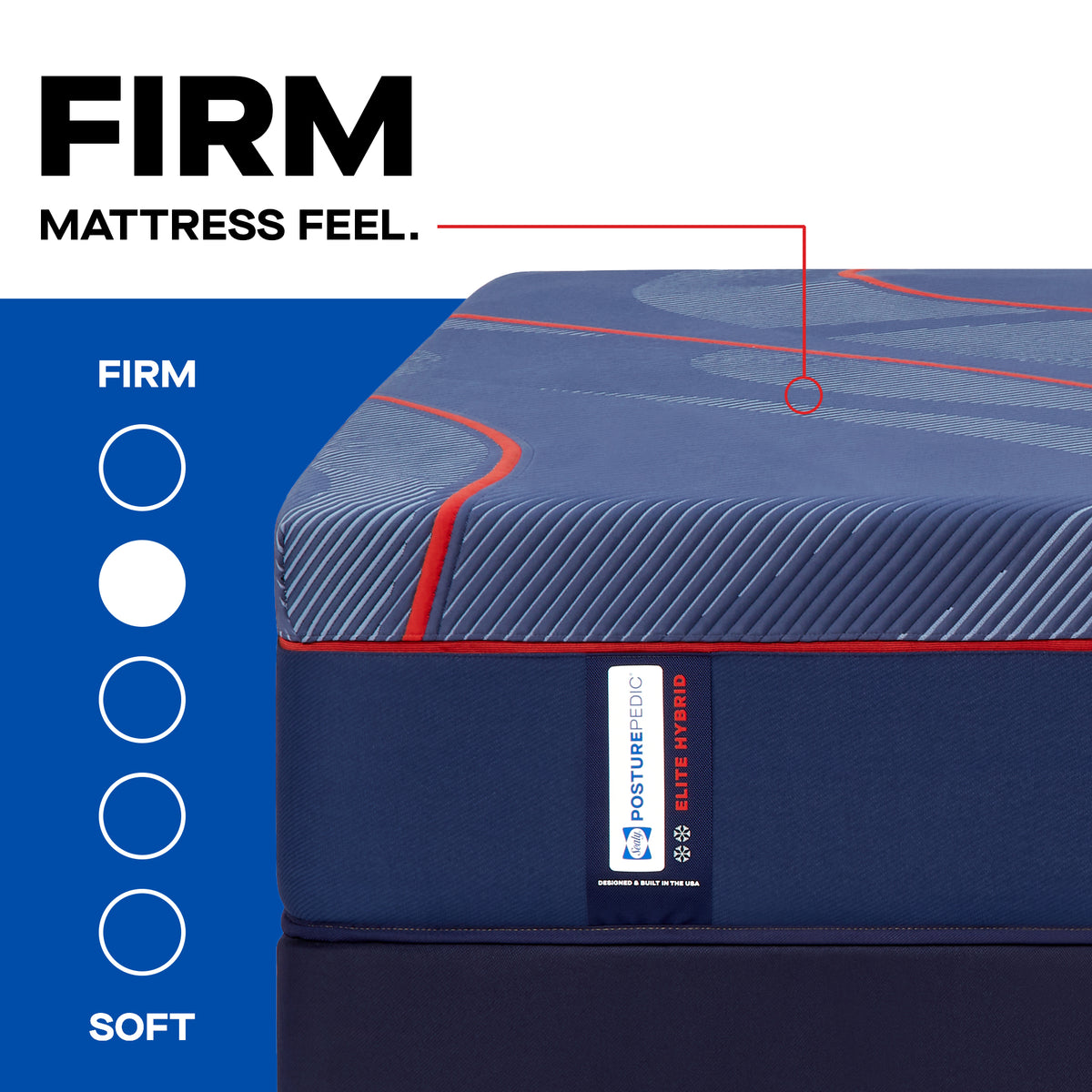 Sealy Posturepedic® Elite High Point II - Hybrid Firm