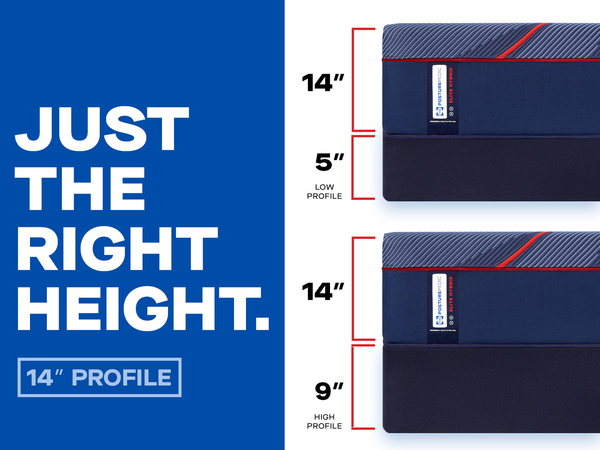 Sealy Posturepedic® Elite High Point II - Hybrid Soft