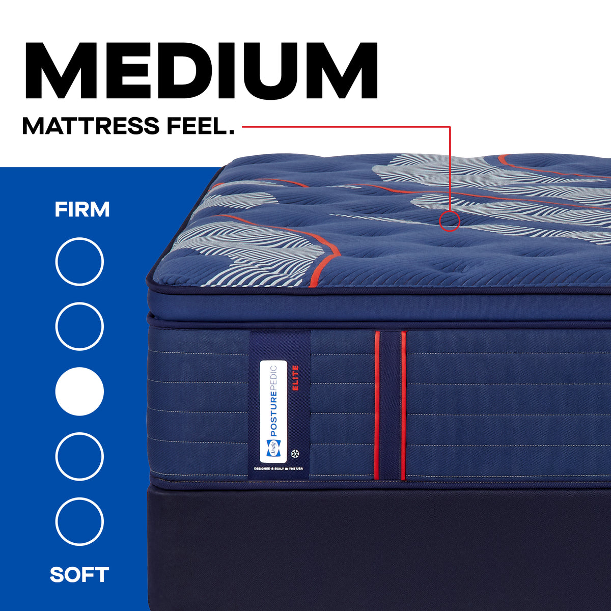 Sealy Posturepedic® Elite Brenham II Medium - Euro Pillowtop