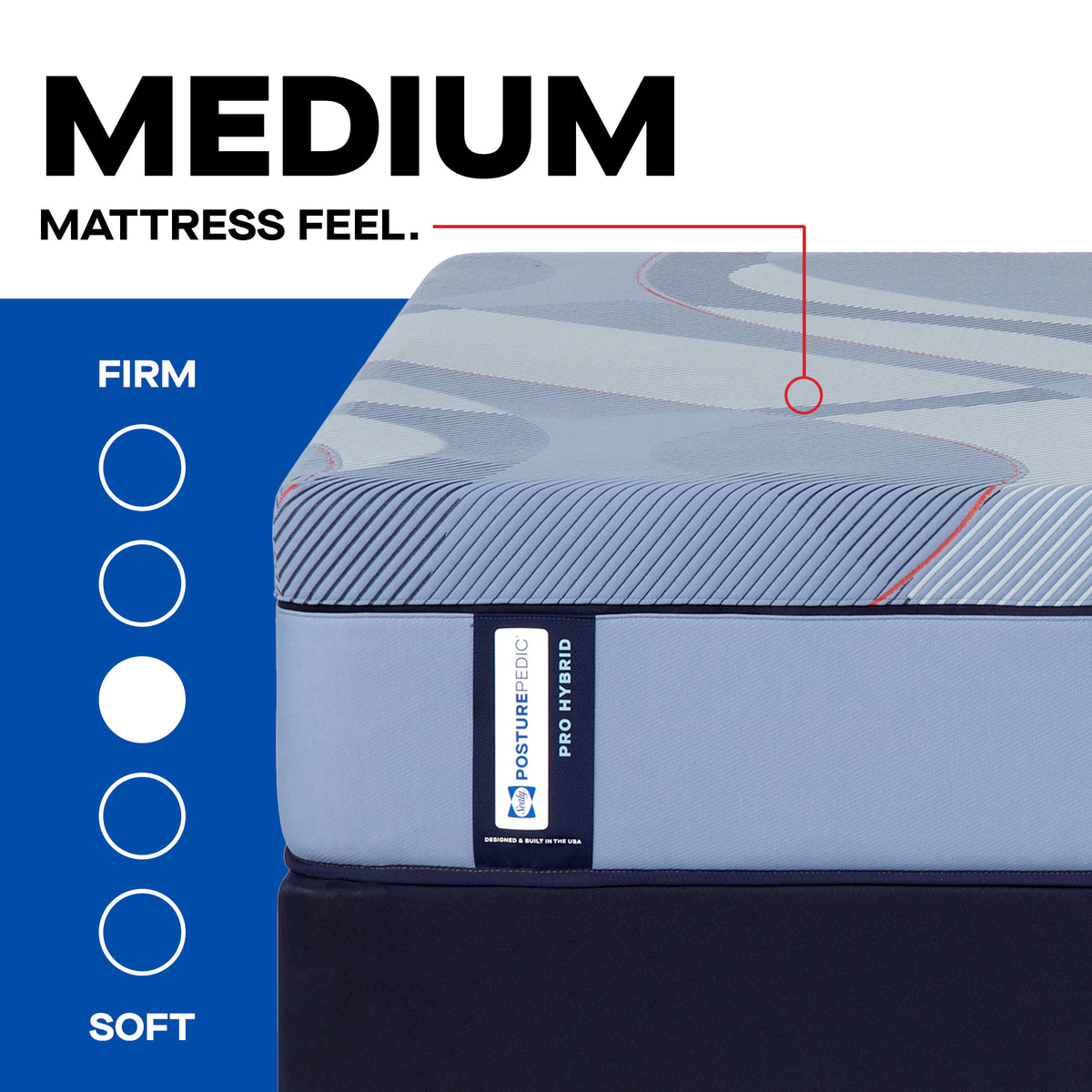 Sealy Posturepedic® Pro Dupont II - Hybrid Medium