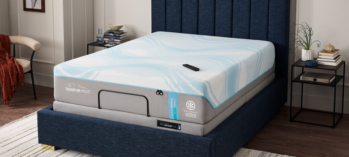 TEMPUR-ActiveBreeze 2.0 Mattress + Base