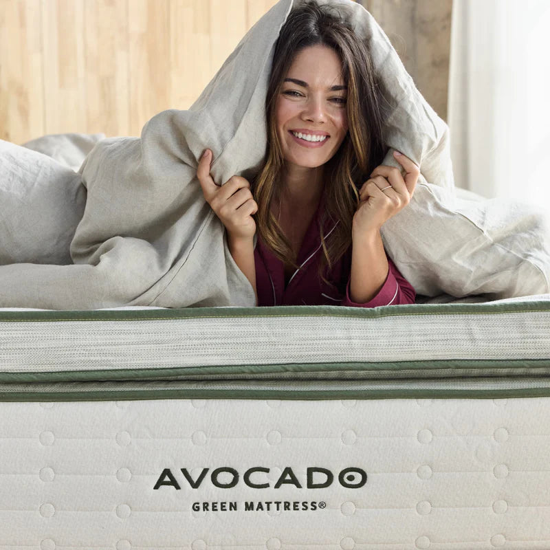 Avocado Green Mattress -  Plush Box-Top