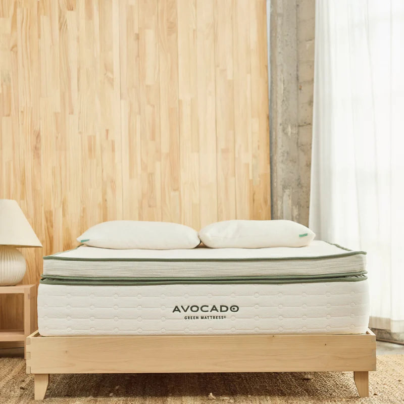 Avocado Green Mattress -  Plush Box-Top