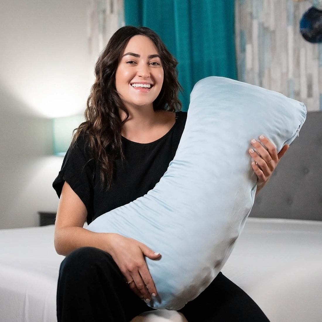 The Scrumptious Bamboo Pillowcase for Side Sleeper Pillows