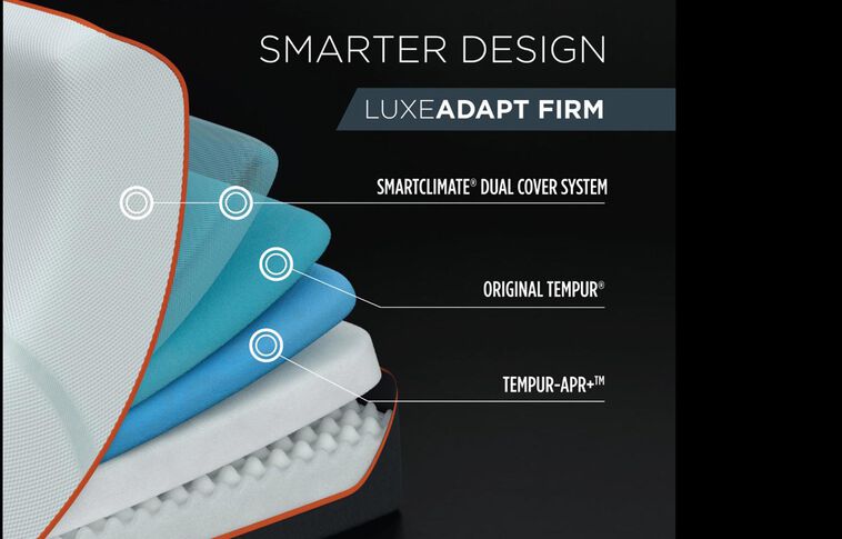 TEMPUR-LuxeAdapt Previous Generation Firm Mattress 13"