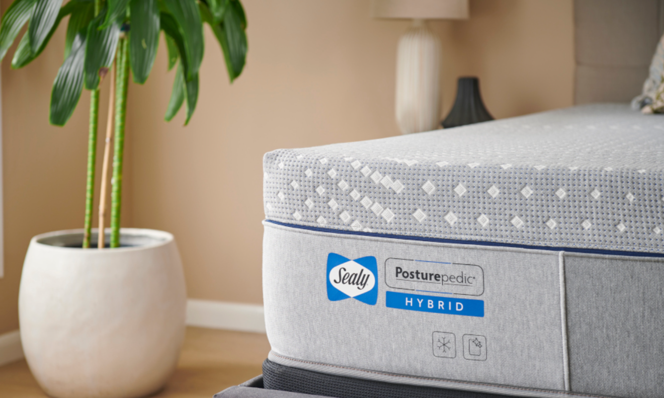 Sealy Chablis Firm HYBRID Queen Mattress- Floor Model