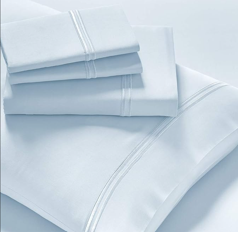 PureCare Elements Arbor Blue King Sheets