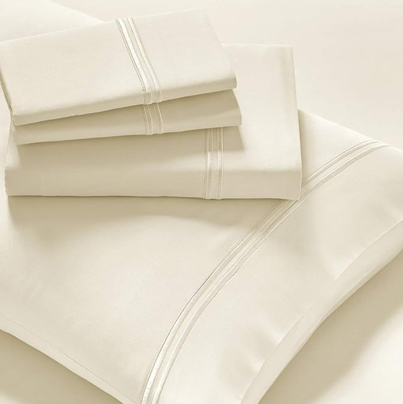 PureCare Elements Arbor Ivory King Sheets