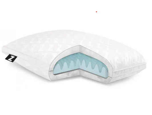 Malouf Gel Convolution High Loft Queen Pillow- Floor Model