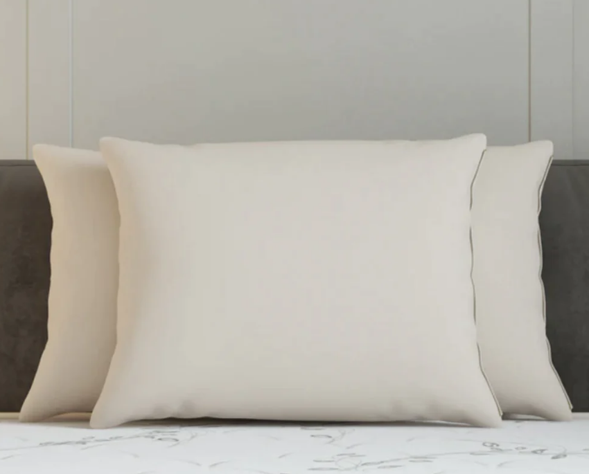 OrganicPedic Buckwheat & Wool Queen Pillow