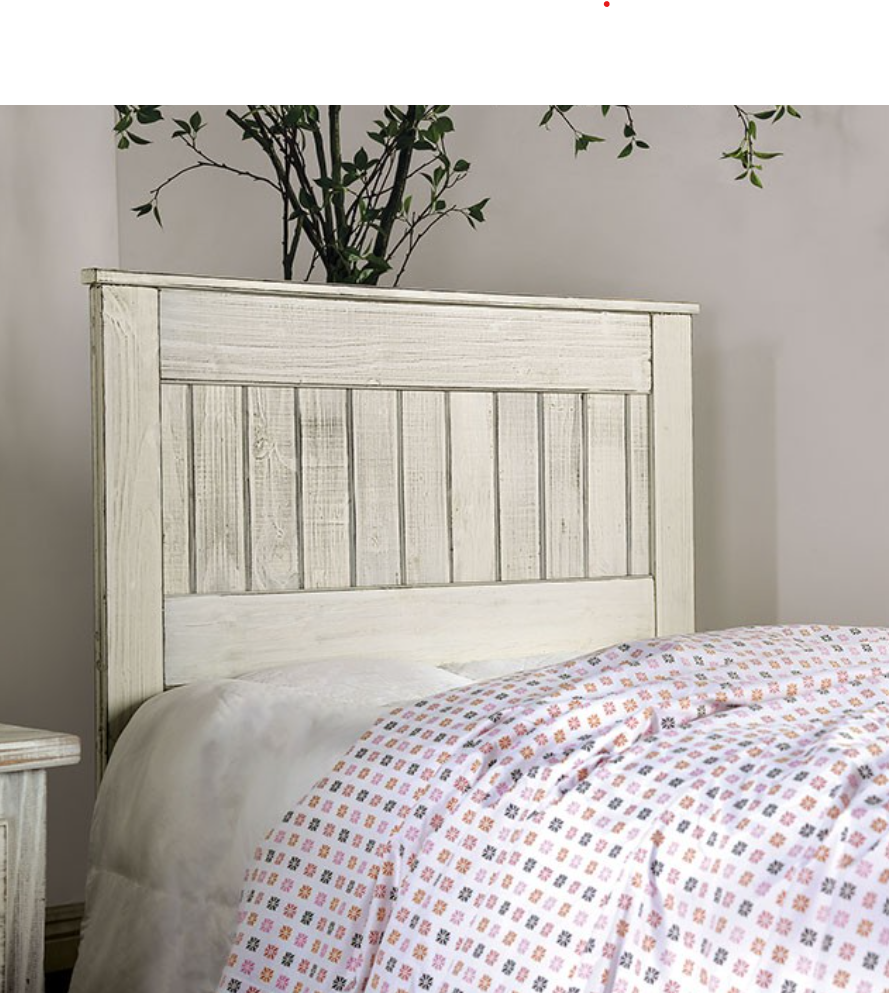 Furniture of America Rockwall King Headboard- Floor Model