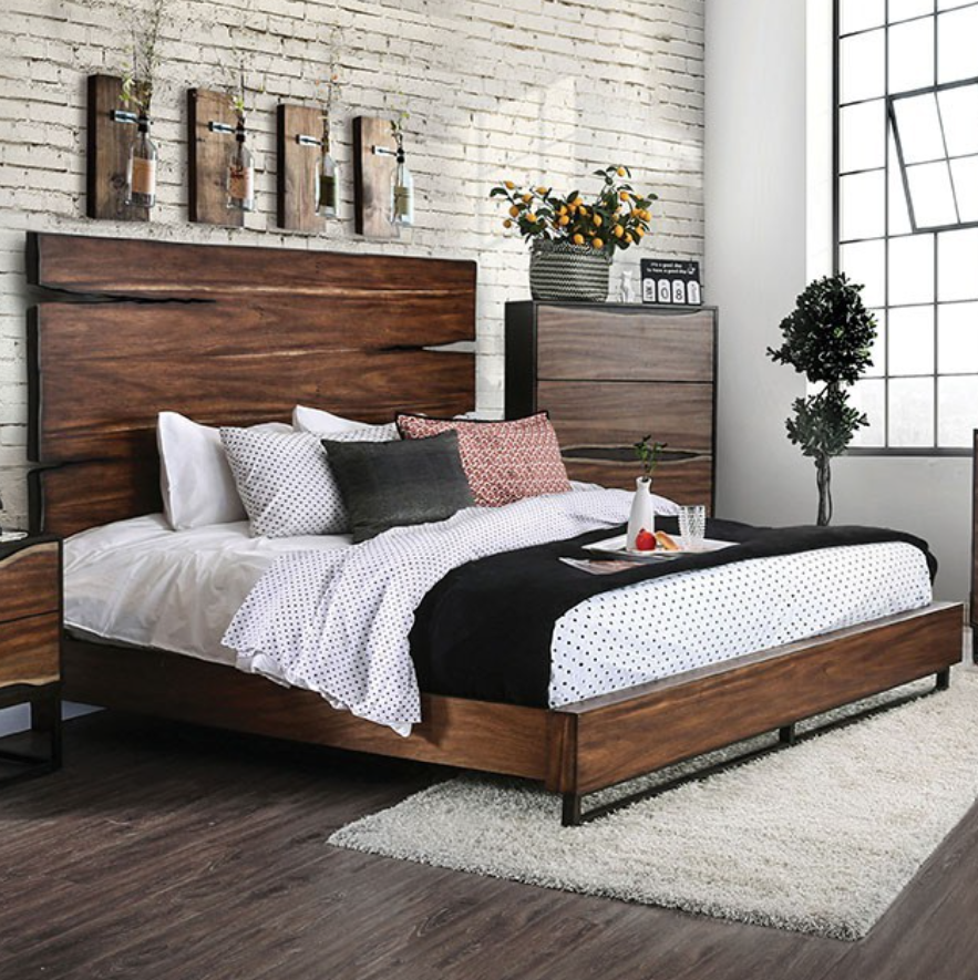 Furniture of America Fulton King Bed- Floor Model