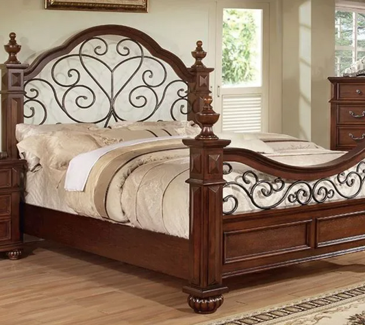 Furniture of America Landaluce California King Bed- Floor Model