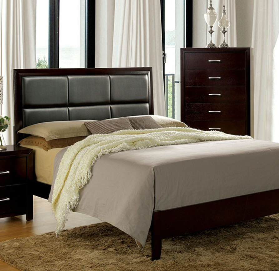 Furniture of America Janine Queen Bed- Floor Model